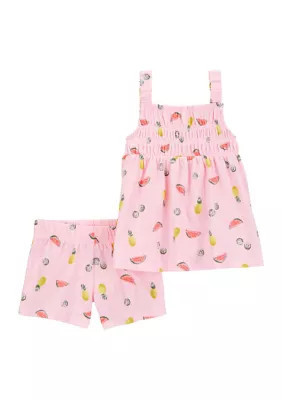 Carter's Baby Girls Printed Two Piece Set, Newborn | Belk