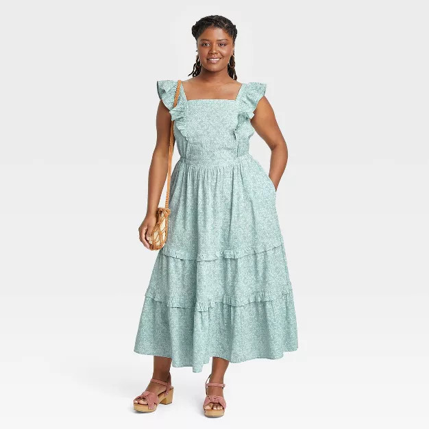 Women's Flutter Sleeveless Dress - Universal Thread™ | Target