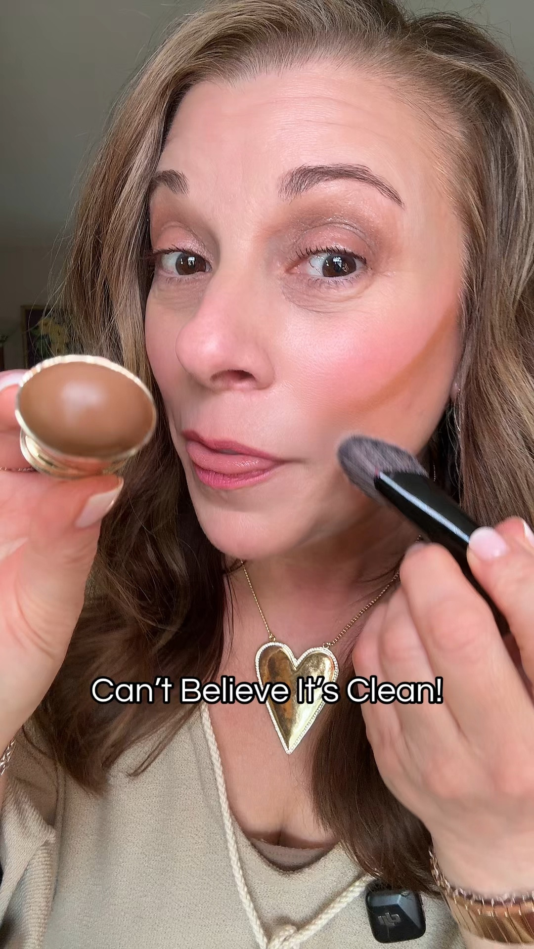 I’m obsessed with this Bronzing Balm from ! It’s the perfect bronze color and mature skin friendly! #bronzer #meritbronzingbalm #cleanbeauty #nontoxicbeauty #matureskinmakeup 

#LTKBeauty #LTKOver40