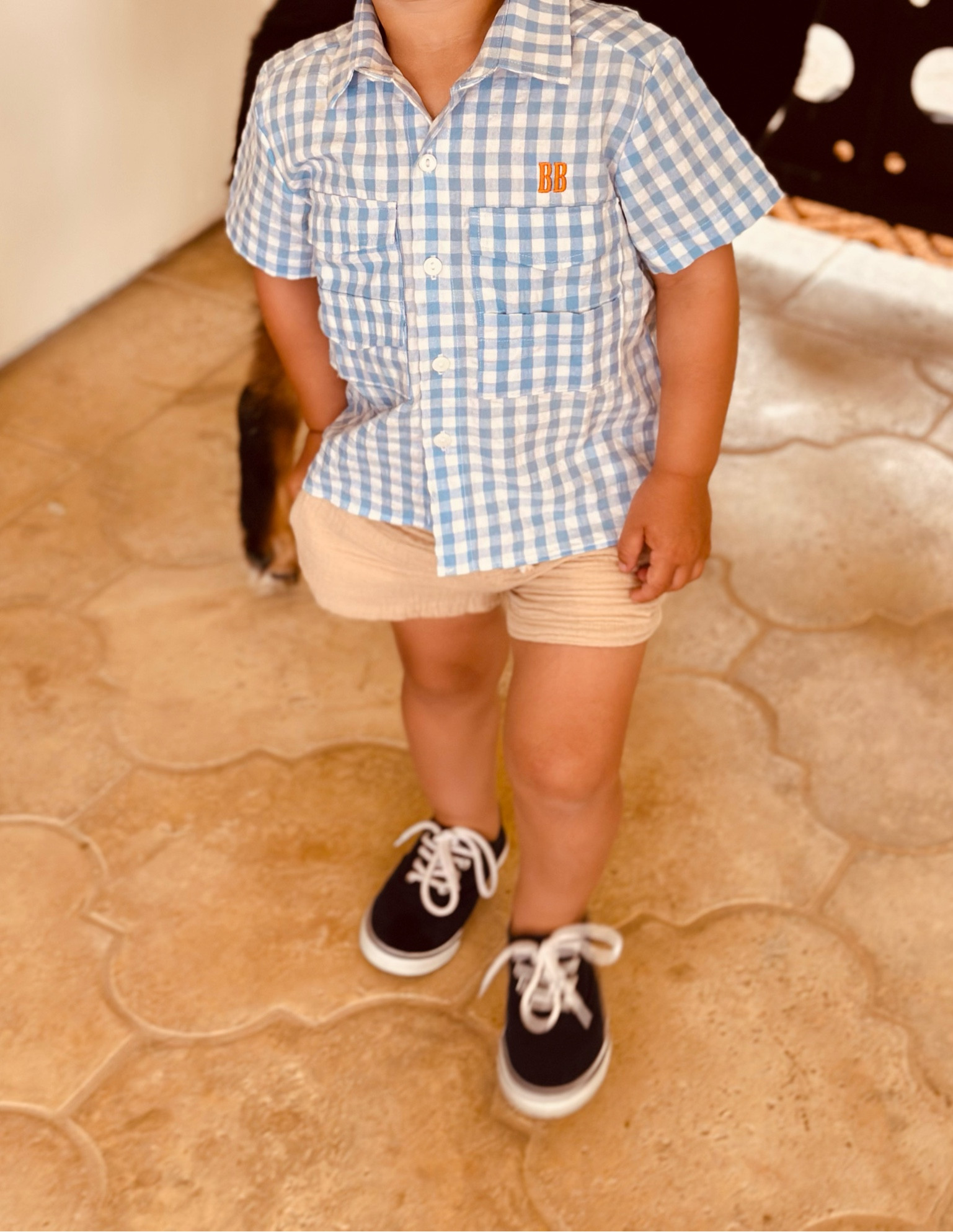 Big win! Just got this fisherman-style center shirt for Boots and it is SO ADORABLE! It has the coolest details around the pockets and vents and the contrasting monogram is the perfect touch. 
I’m loving this Ft.Worth based brand! Such a great value.


#LTKFind #LTKBacktoSchool #LTKkids