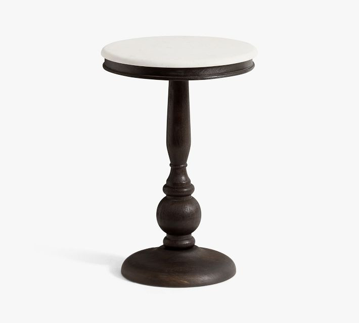 Scarlett Round Accent Table (14") | Pottery Barn (US)