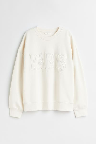 Sweater met ronde hals | H&M (DE, AT, CH, NL, FI)