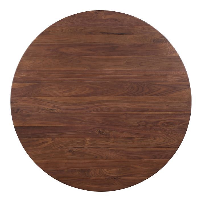 Solid White Oak Round Dining Table (48") | West Elm (US)