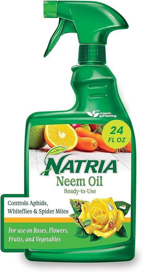Amazon.com: Natria 706250A Neem Oil Spray for Plants Pest Organic Disease Control, 24-Ounce, Read... | Amazon (US)