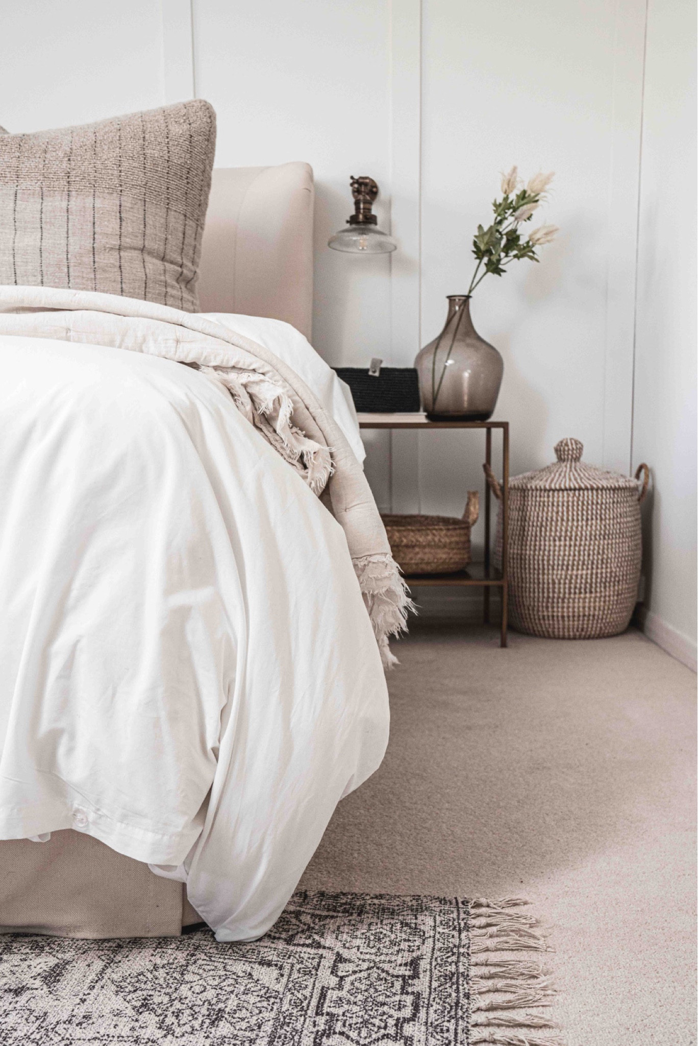 Make it simple, minimal and intentional 

Beautiful layered linen and cotton bedding with a beautiful bedside set up 

#LTKSeasonal #LTKFind #LTKhome