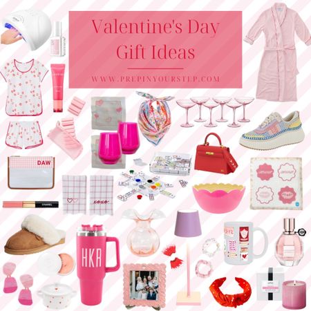 Embracing February and all things PINK, red, and designed with hearts! Whether you’re on the lookout for a gift for yourself, need to send a hint to your significant other, or are shopping for a friend I tried to cover all of the bases and now have some very full online shopping carts! I shared links to everything shown on my blog at , www.PrepInYourStep.com!

#LTKGiftGuide #LTKSeasonal #LTKunder100