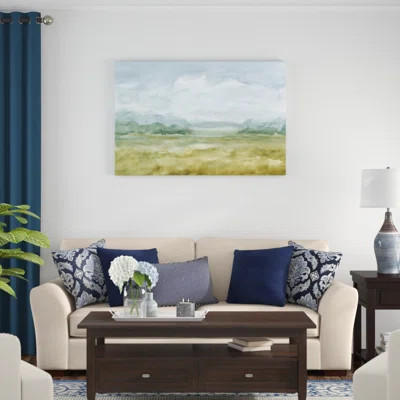 'Watercolor Sketchbook III' Painting on Canvas Charlton Home® Size: 32" H x 48" W x 1.25" D | Wayfair North America