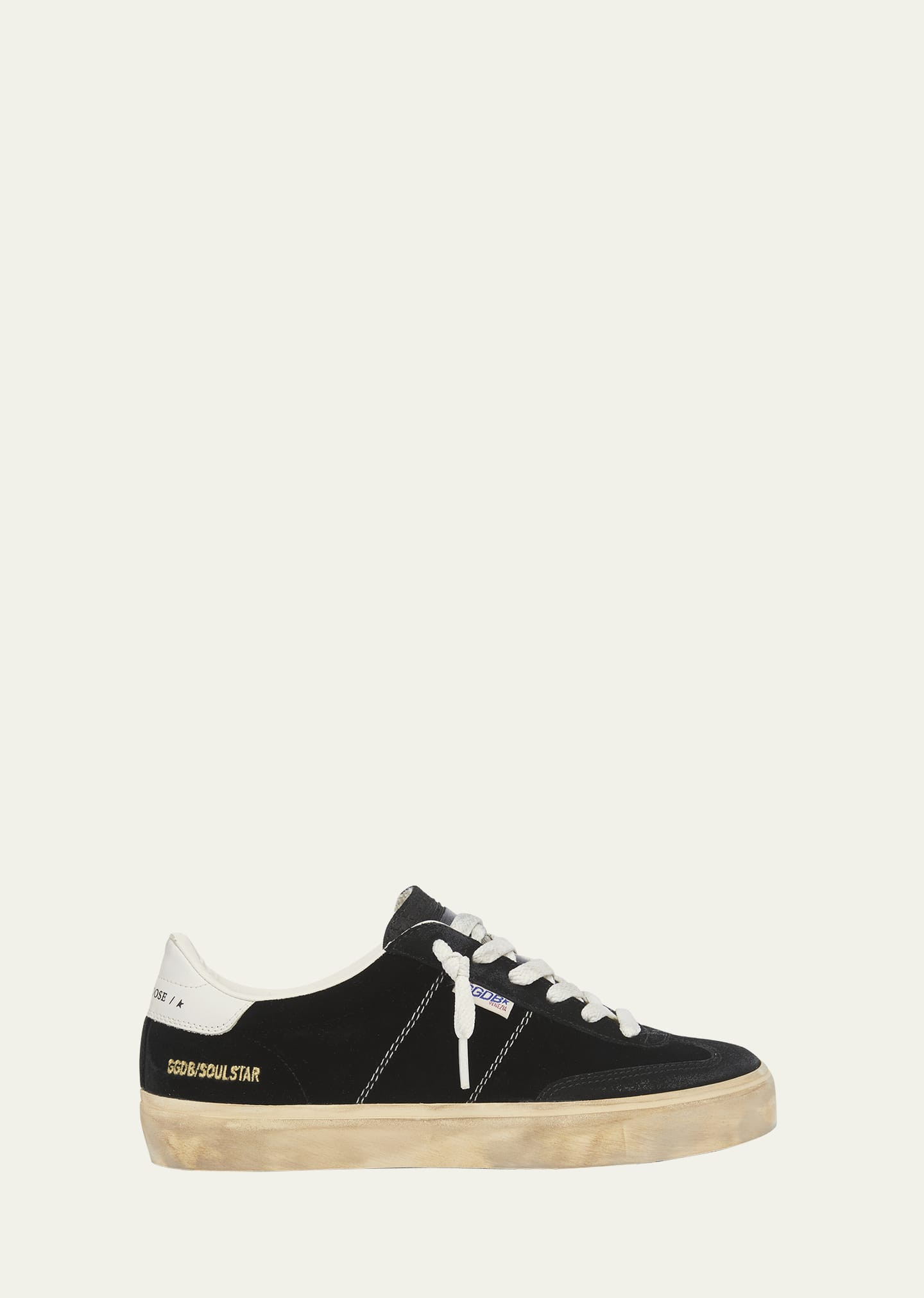 Golden Goose Soul Star Velvet Suede Low-Top Sneakers | Bergdorf Goodman