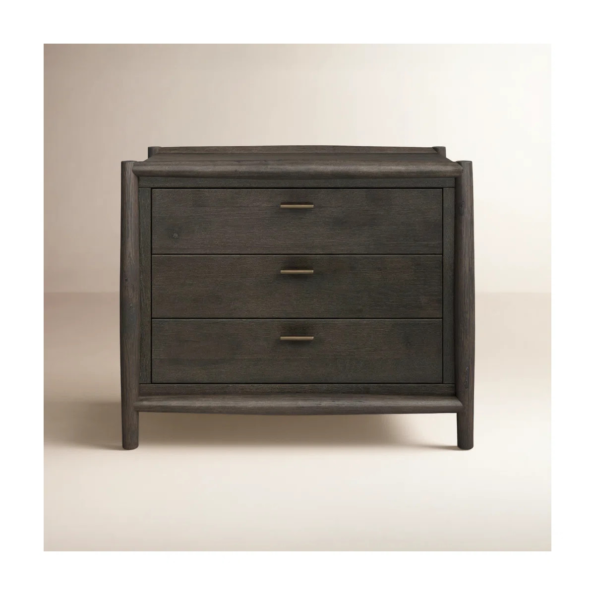 Birch Lane™ Cayenne 3 - Drawer Solid Wood Nightstand & Reviews | Wayfair | Wayfair North America