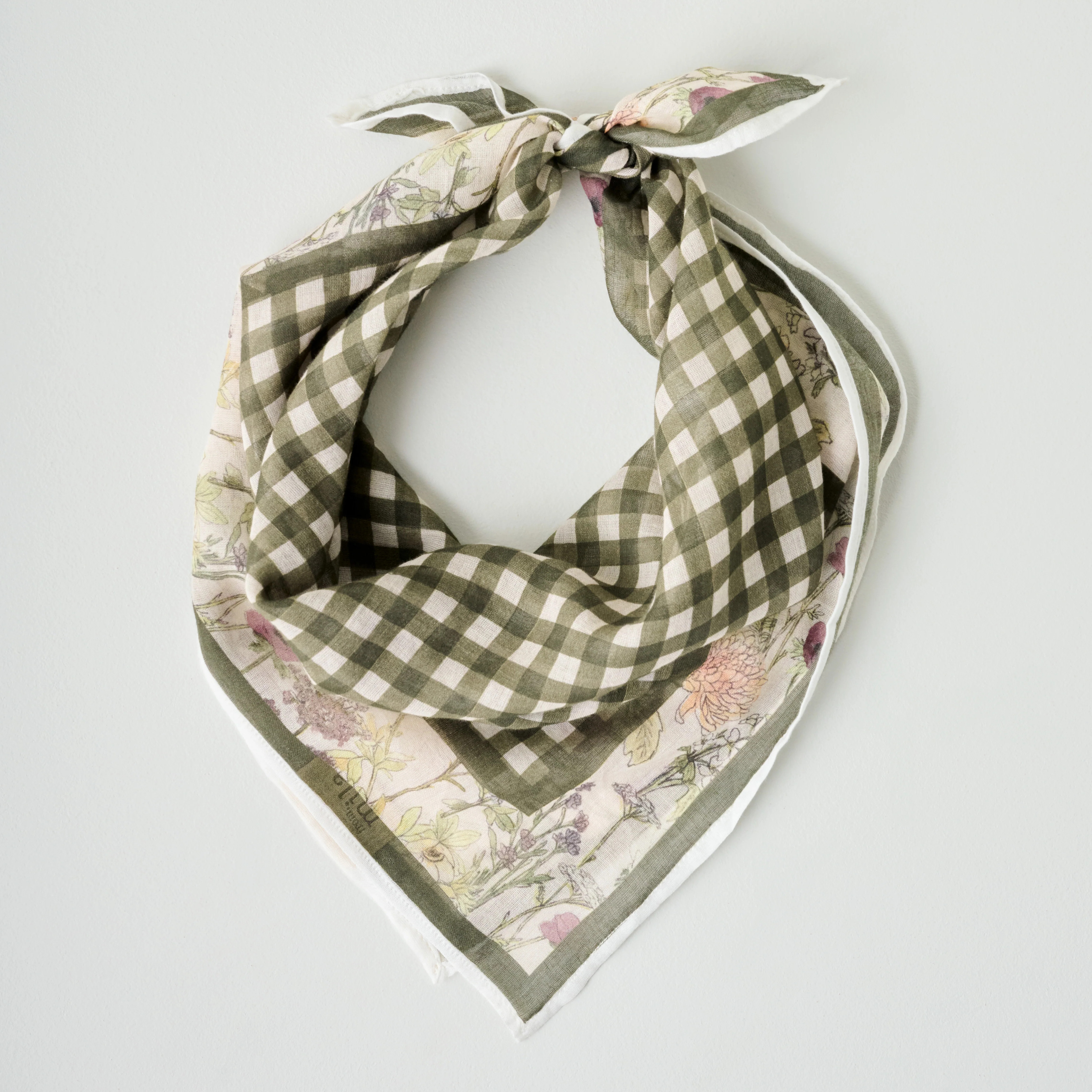 Magnolia Garden Gingham Bandana | Magnolia