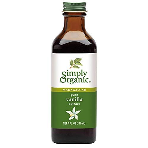 Simply Organic Pure Vanilla Extract, Certified Organic, 4 Ounce Glass Bottle | Amazon (US)