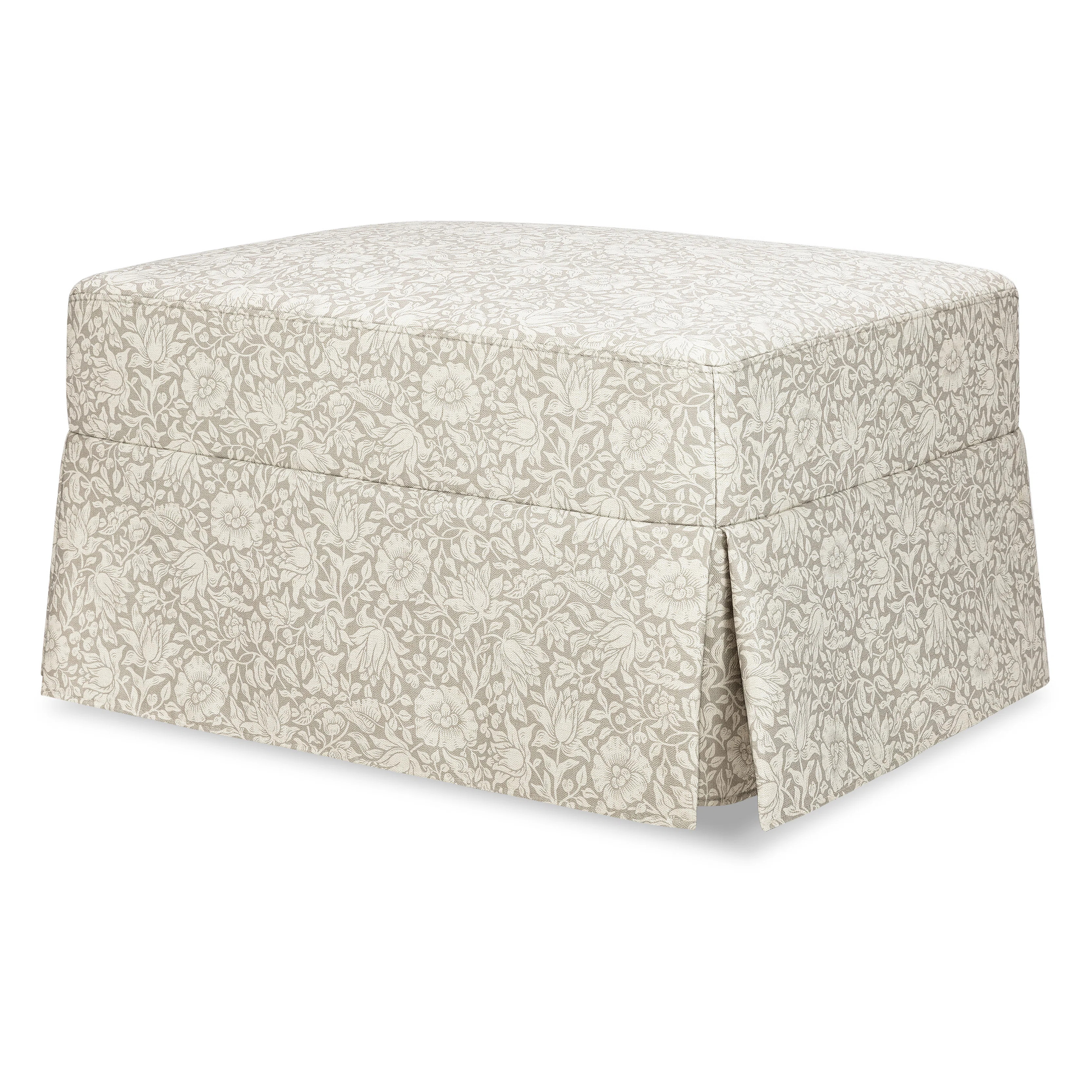 Morris & Co. x Namesake Crawford Gliding Ottoman | Birch Lane