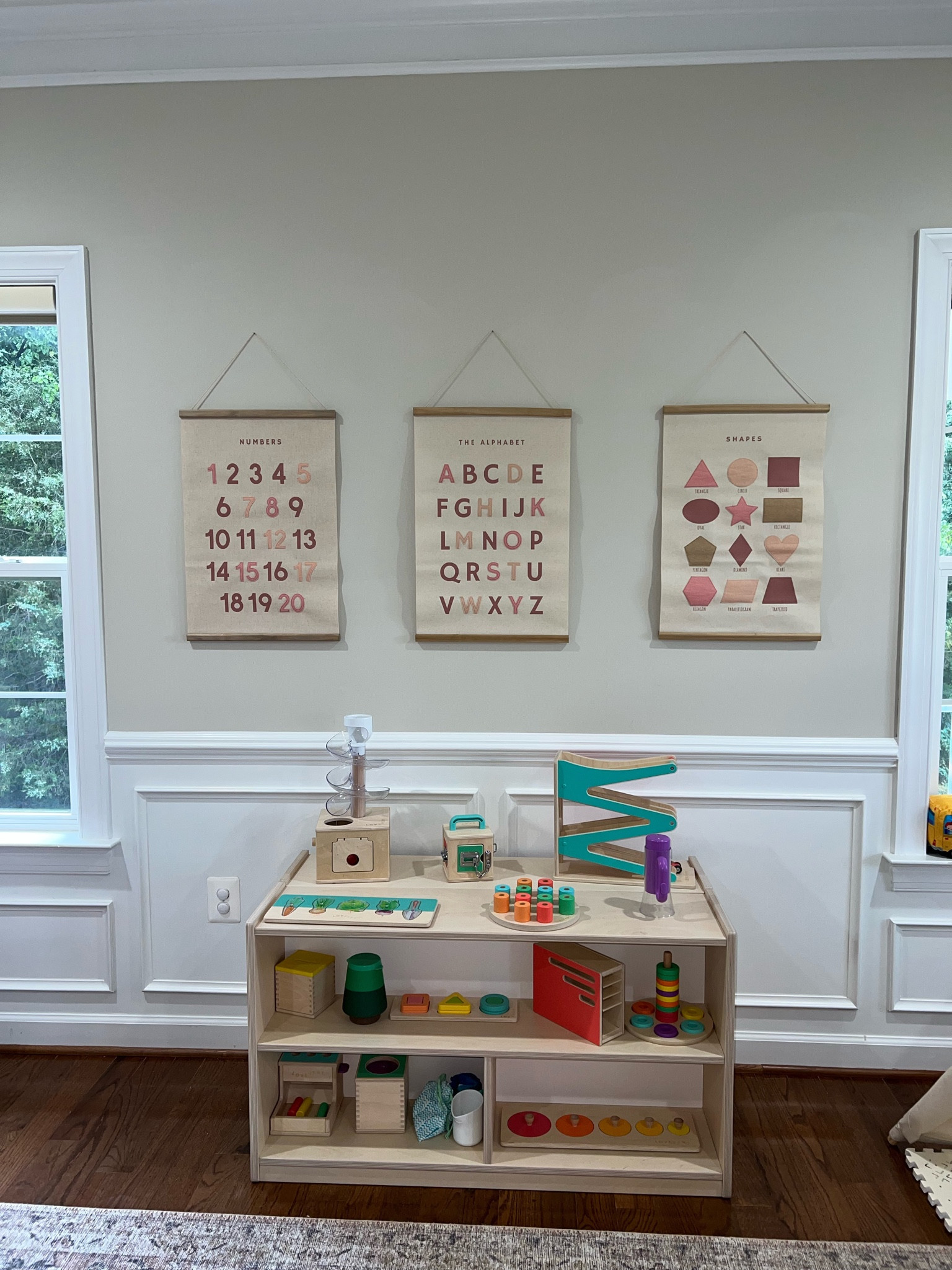 Playroom wall decor - educational - toys - furniture - lovevery - amazon - home decorating - wall art - learning - toddler 

#LTKhome #LTKkids