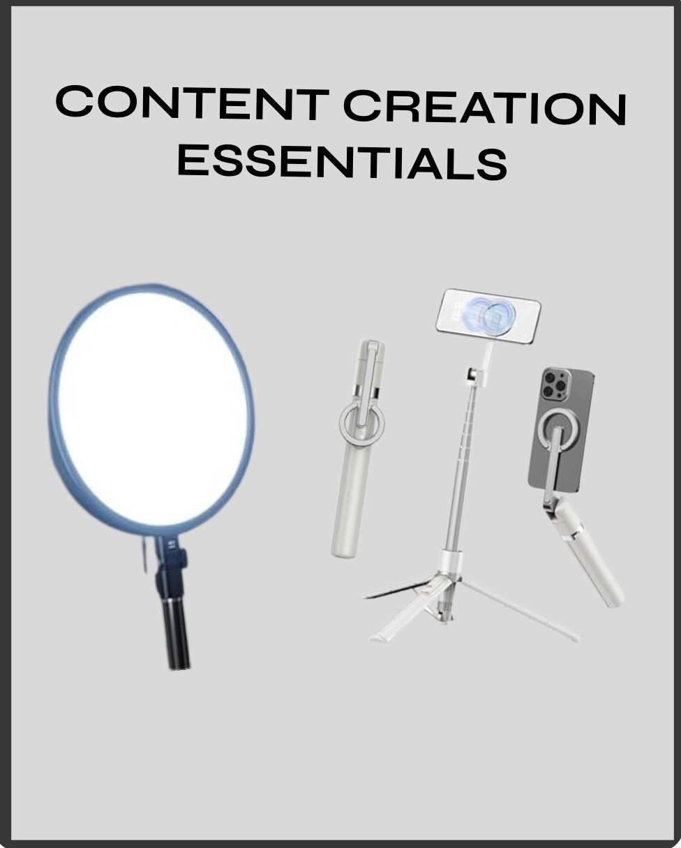 Must haves for content creation!

#LTKvlog #LTKootd #LTKdayinmylife