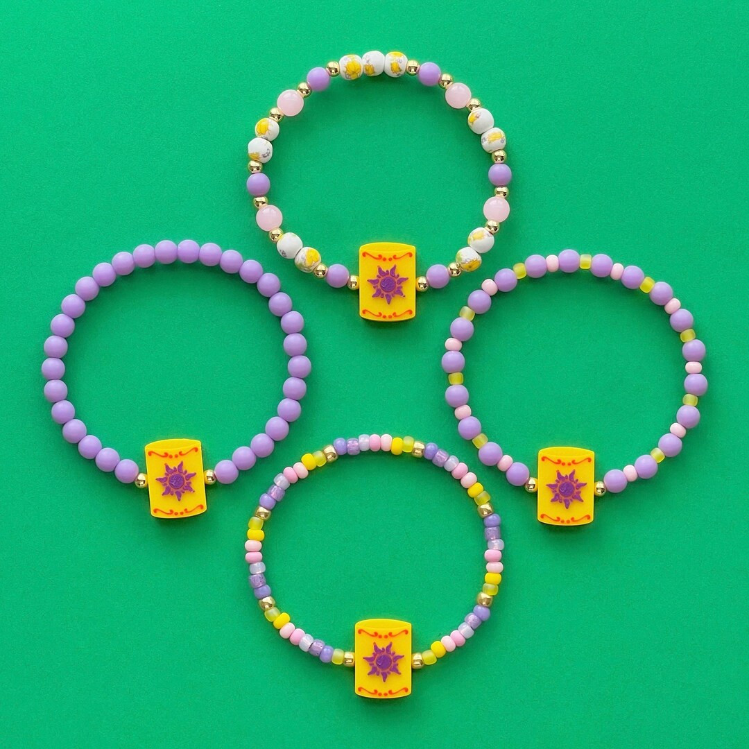 Floating Lantern Tangled Beaded Bracelet - Etsy | Etsy (US)