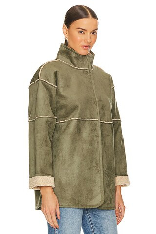 Albany Reversible Jacket in Fern | Revolve Clothing (Global)