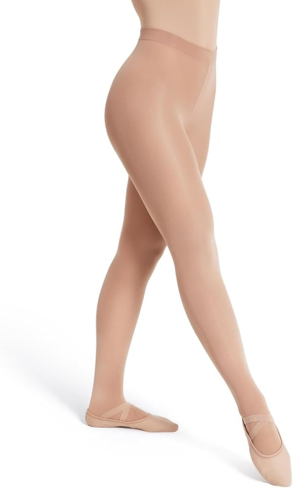 Capezio womens Ultra Soft Self Knit Waistband Transition Tight | Amazon (US)