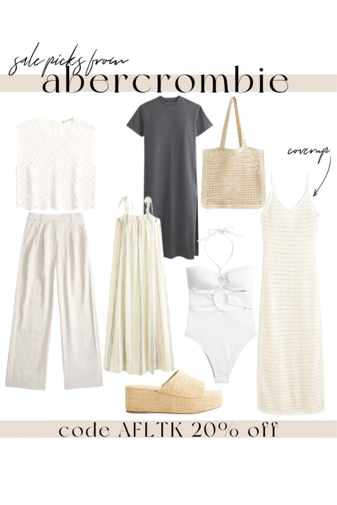 Abercrombie LTK sale picks!
crochet, swim, linen, rattan


#LTKSpringSale #LTKsalealert #LTKstyletip