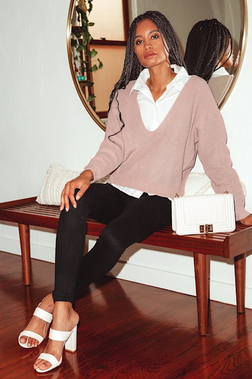 Feel it Still Taupe Knit Sweater | Lulus (US)
