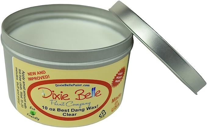 Dixie Belle Paint Company | Best Dang Furniture Wax (10oz, Clear) | DIY Furniture Finishing Wax |... | Amazon (US)