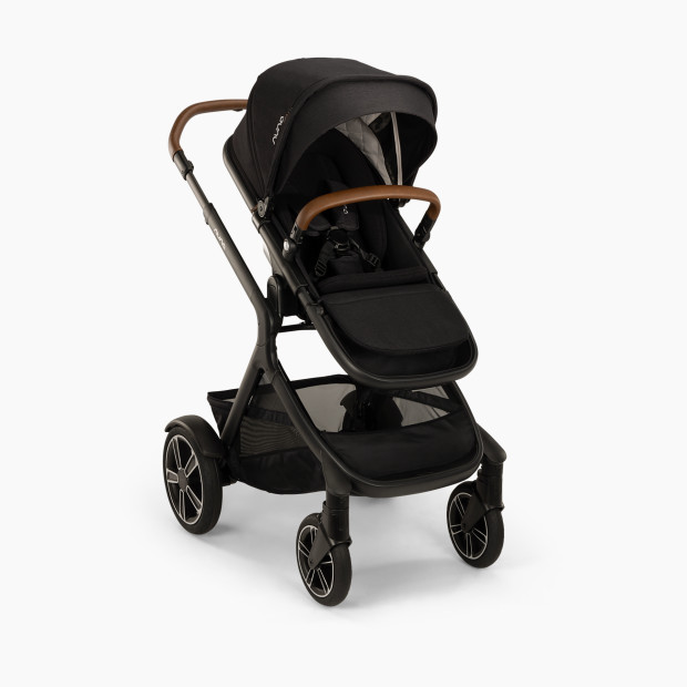 Nuna DEMI next Stroller in Caviar Size 39.5"" x 24"" x 43.5 | Babylist