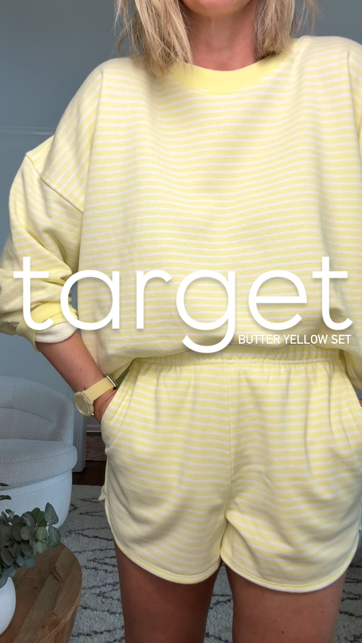 this set saved the day today! i was losing my mind a little and didn’t want to use brain power thinking of a something cute to wear. this set is easy, effortless, comfy AND cool! loveeeee!

wearing the small shorts and large sweatshirt. 

forgot to put on my rings, feel kinda naked without ‘em! 🫣 

target set, butter yellow, summer outfit, travel outfit, comfy clothes, yellow set, target finds #effortlessstyle #styleover40 #stylevlog #targetstyle #targetset #momminghard #momlife #workfromhomemoms #targetfinds

#LTKOver40 #LTKFindsUnder50 #LTKSummerEdit