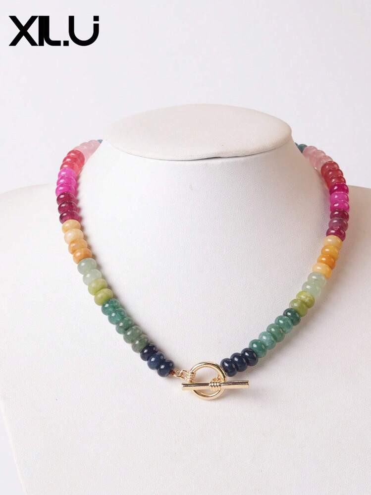 Beaded necklace  | SHEIN