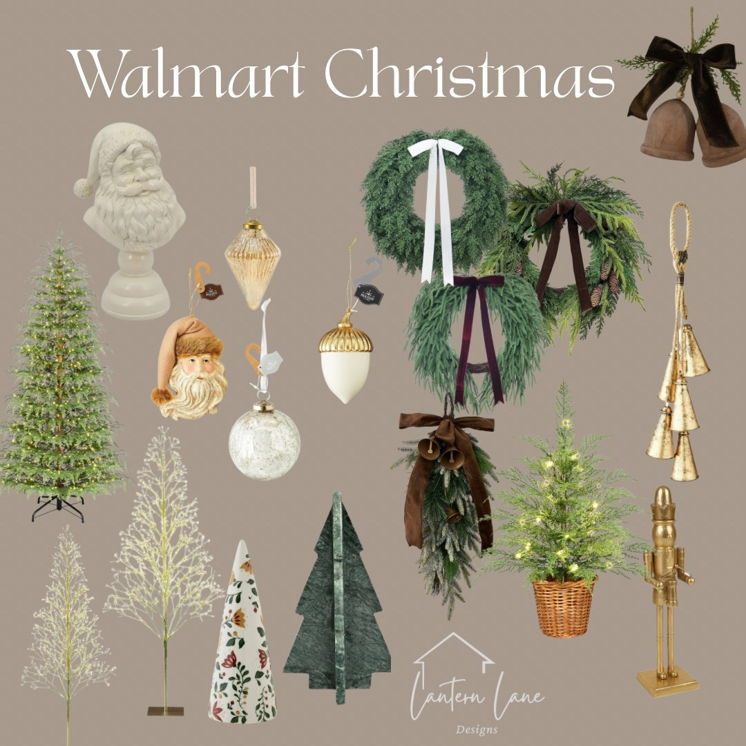 Walmart is killing it this year with their Christmas decor. I love the ornaments and faux trees. Everything will sell out! 
Walmart Christmas, Christmas decor, Christmas tree, Christmas ornaments, swag, Christmas bells, Christmas wreaths 

#LTKHome #LTKSeasonal #LTKSaleAlert