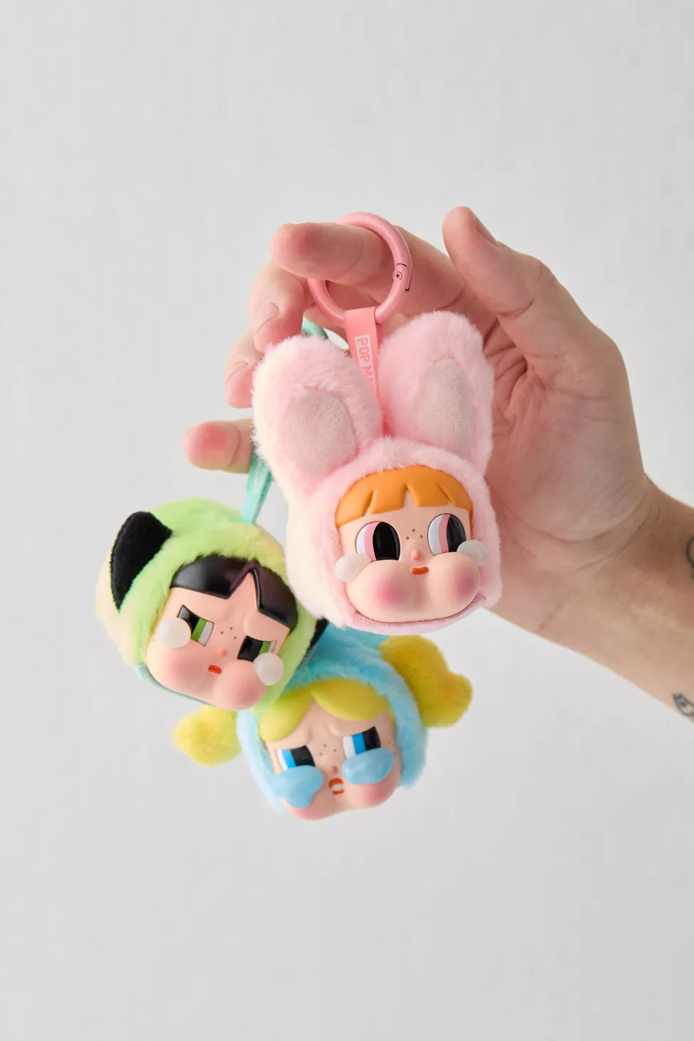 POP MART CRYBABY X Powerpuff Girls Series Blind Box Plushie Keychain | Urban Outfitters (US and RoW)