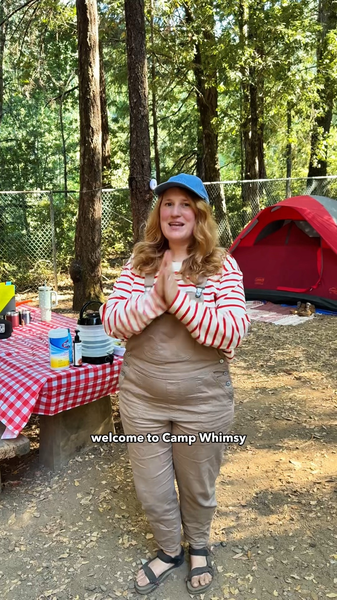 I went camping in the redwoods in Northern California. Here is my camp set up with my favorite camping gear tent and cooking supplies.
 Yes, I love Coleman #camping #redwoods #outdoors #tent #hiking #campinghacks #sezane 

#LTKMidsize #LTKActive #LTKSeasonal