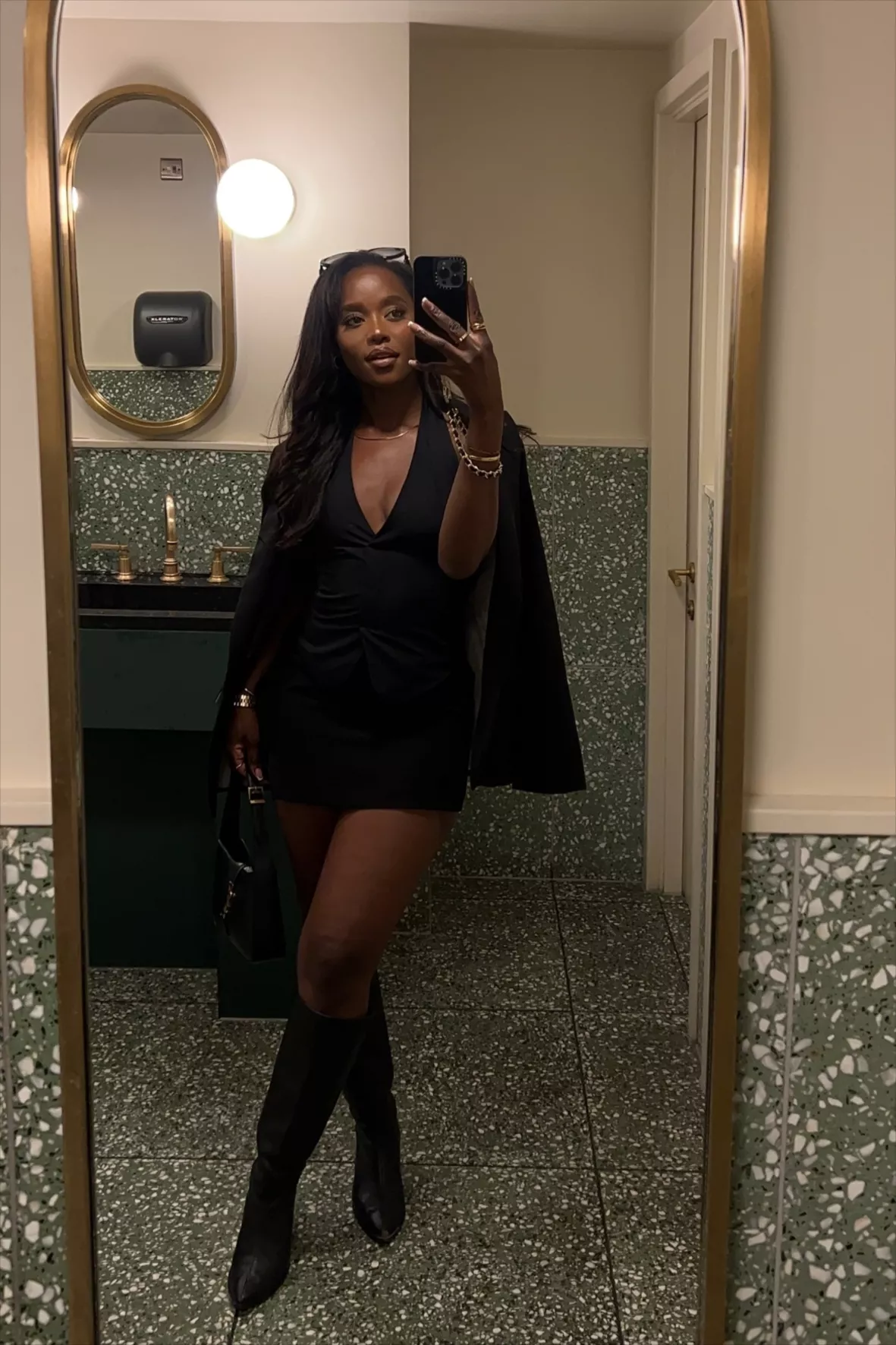 Blazer Mini Skirt Black Outfit Blazer Mini Skirt Black Outfit