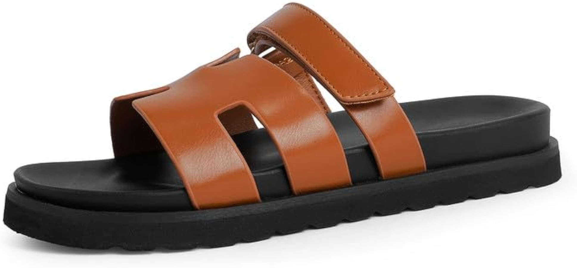 Modatope Womens Flat Sandals for Women H Sandals Womens Slide Sandals | Amazon (US)