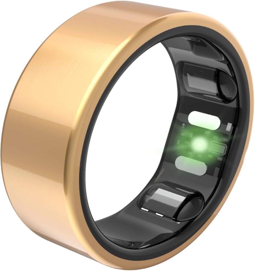 QALO QRNT Slim Smart Ring – Lightweight Water-Resistant Titanium Fitness Tracker, Advanced Trac... | Amazon (US)