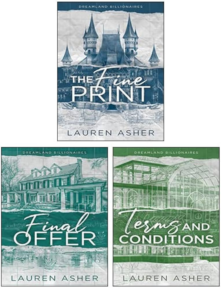 Dreamland Billionaires Series 3 Books Collection Set By Lauren Asher(The Fine Print, Terms and Co... | Amazon (US)