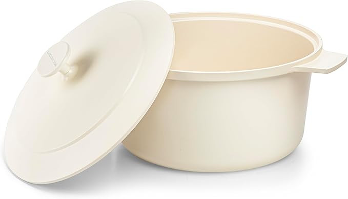 Gotham Steel 5 Qt Dutch Oven Pot with Lid, Nonstick Ceramic Dutch Oven Stock Pot, 10 in 1 Cooking... | Amazon (US)