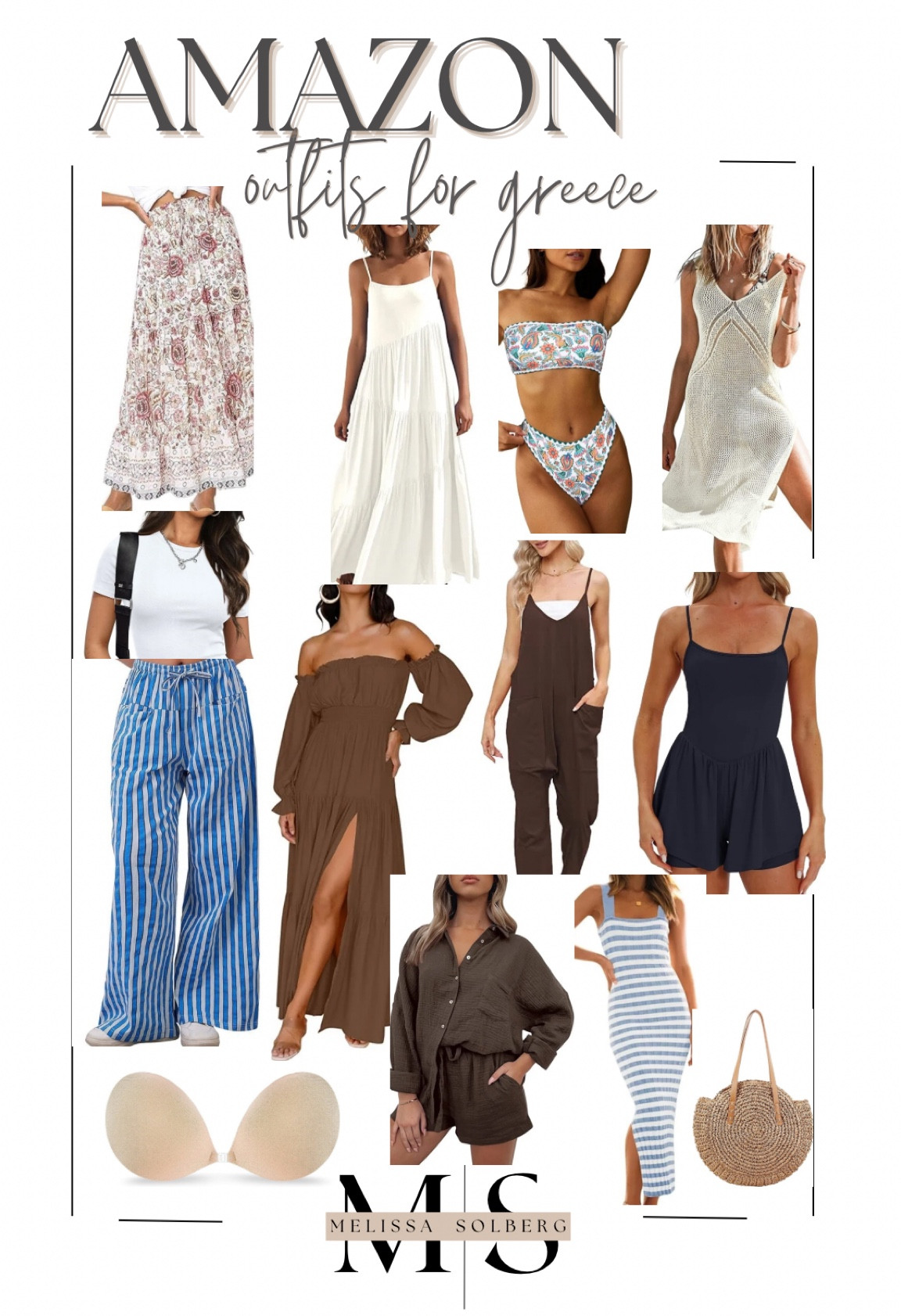 What I packed for Greece! 🇬🇷 



EUROPEAN SUMMER / VACATION / AMAZON OUTFITS / MEDITERRANEAN  

#LTKActive #LTKTravel #LTKFindsUnder50