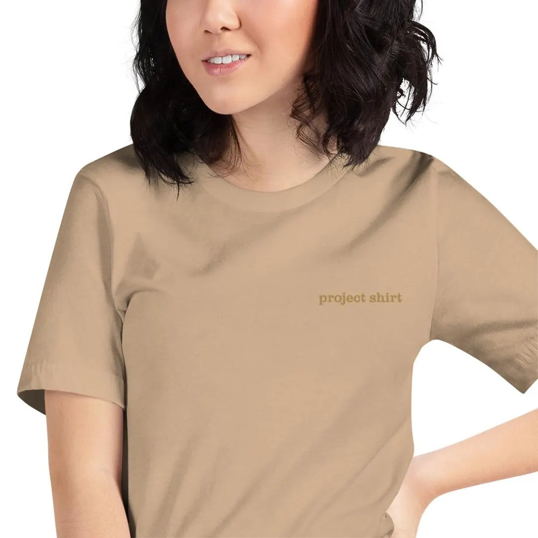 Project Shirt DIY Home Renovation Embroidered Tee Home Renovation Gift, DIY Gift, Project Shirt f... | Etsy (US)