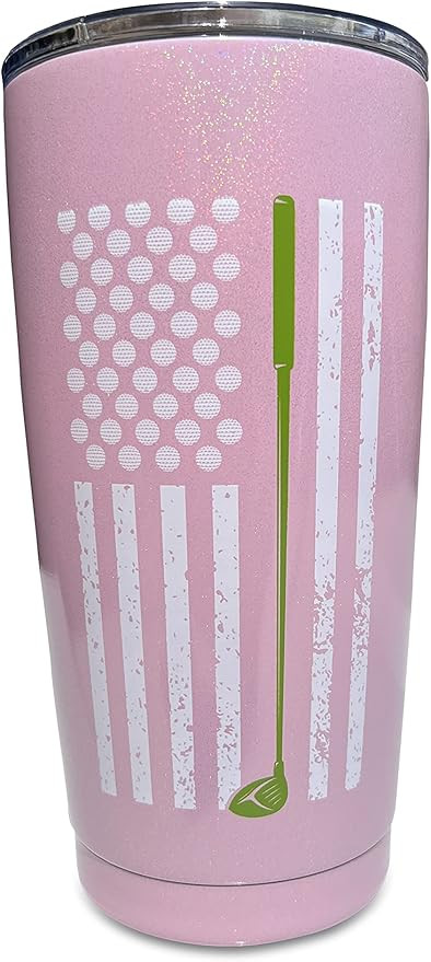 Lifecraft Golf Gifts for Men or Women, Unique Stainless Steel Travel Golfing Tumbler w/Golf Balls... | Amazon (US)
