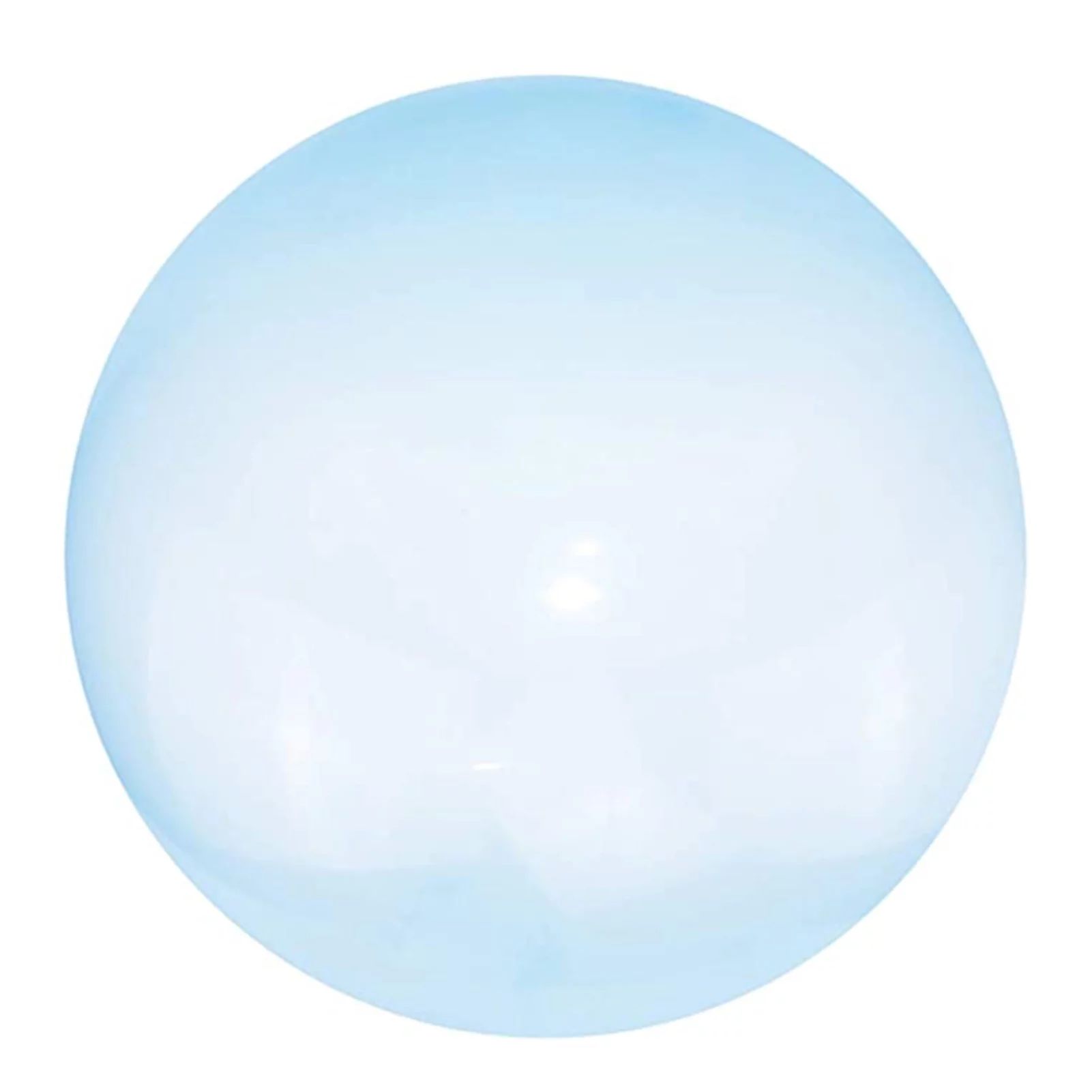 TPR children's toy bouncy ball oversized inflatable ball water injection bubble ball blue 40-50CM | Walmart (US)