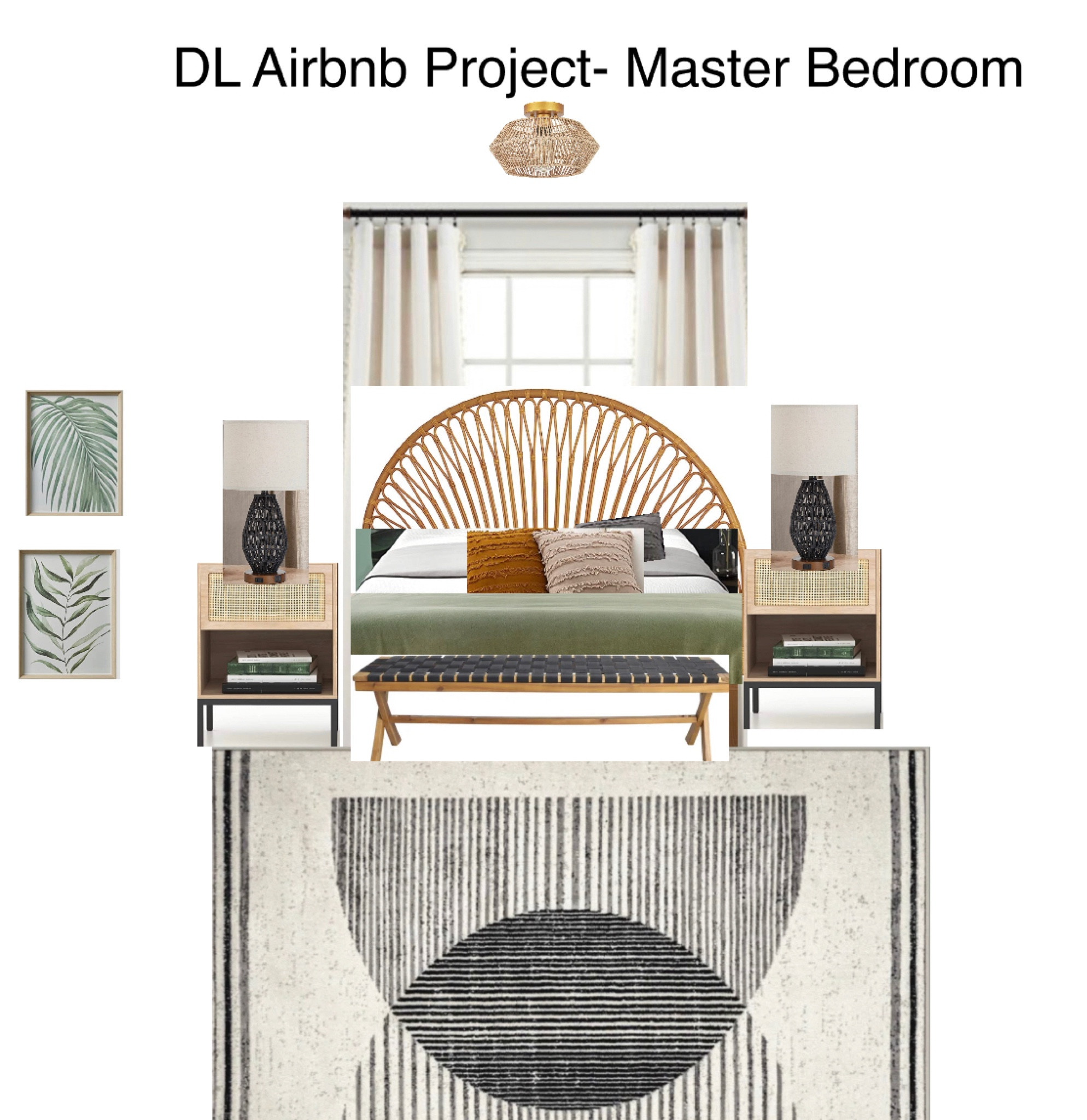 The Master Bedroom mood board for the DL Airbnb project!

Let me know if you have questions snout these products!

#LTKFind #LTKhome