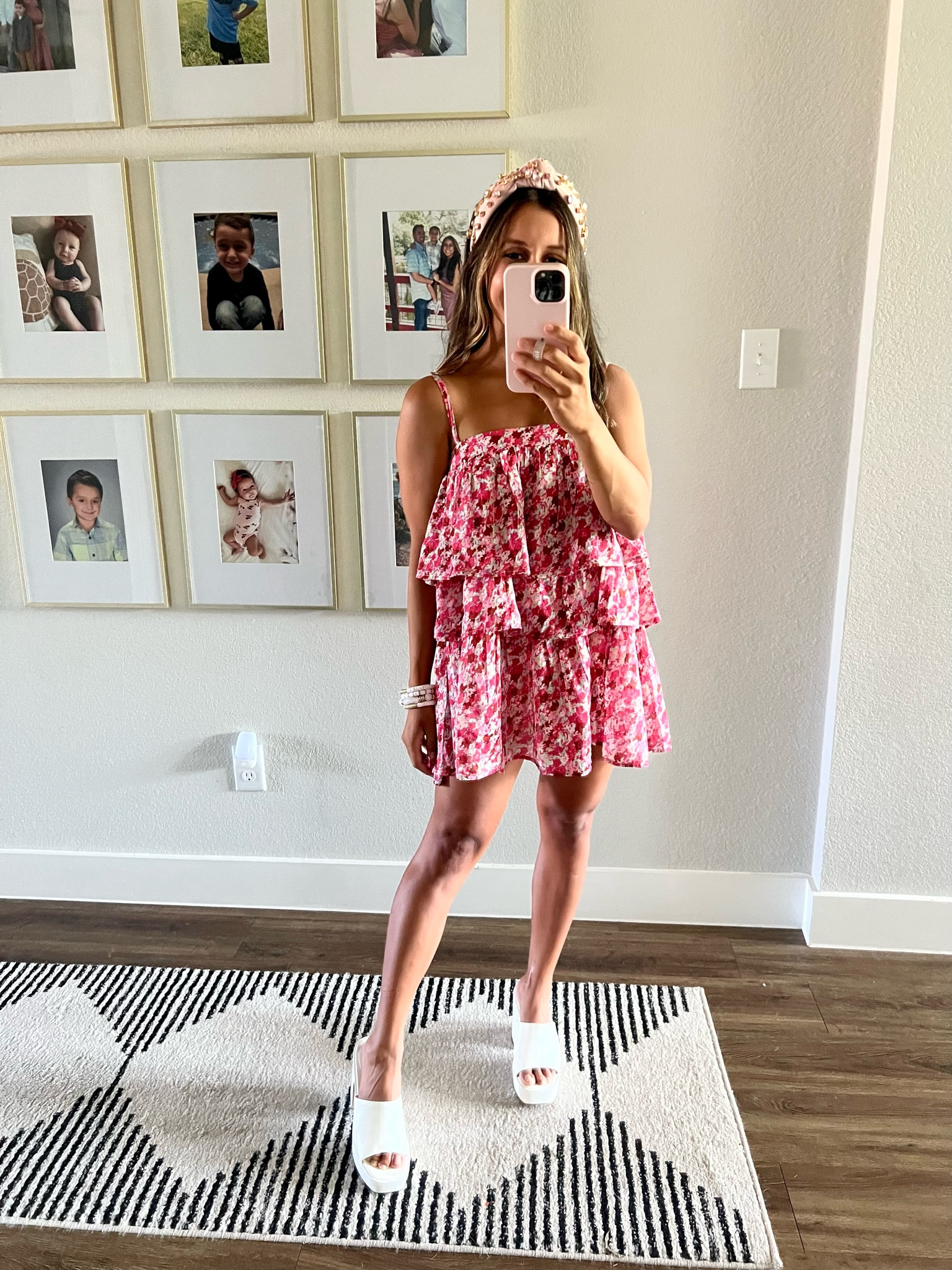 Sized up to a medium in dress a little short with bump in front but still cute and hides the bump!

Free people short dress, free people, floral dress, short floral dress, summer outfit, platform heels, white heels, summer outfit, brunch outfit, maternity, baby shower dress, wedding guest dress, vacation outfit, Amazon, Nordstrom, revolve 

#LTKbump #LTKFind #LTKSeasonal