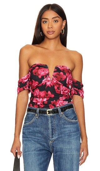Louis Bodysuit in Dolce Vita | Revolve Clothing (Global)