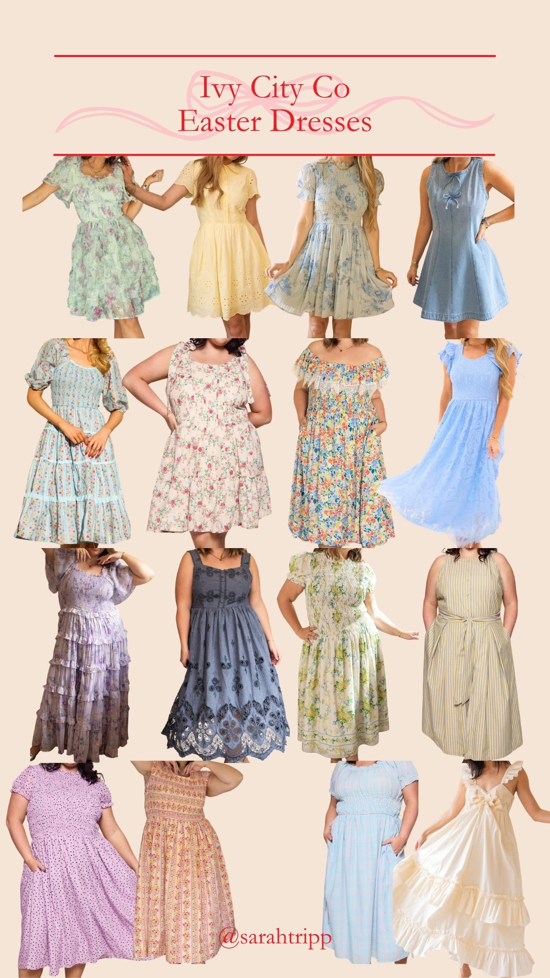 curvy midsize Easter dresses from Ivy City Co! 

#LTKMidsize #LTKSeasonal