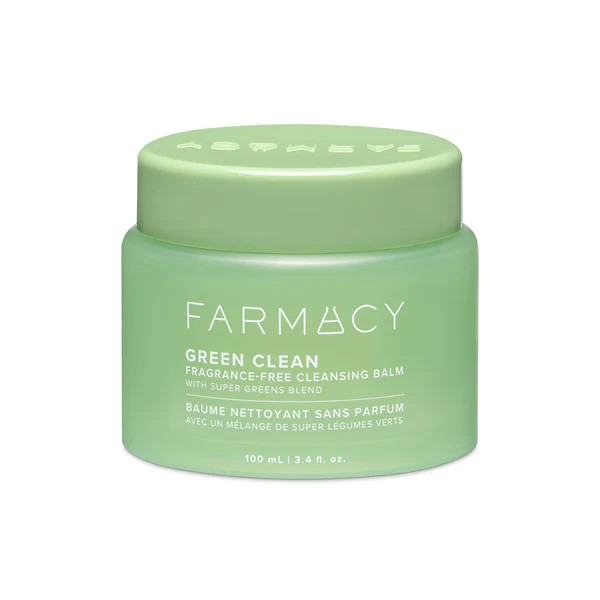 Green Clean Fragrance-Free Cleansing Balm | Farmacy Beauty