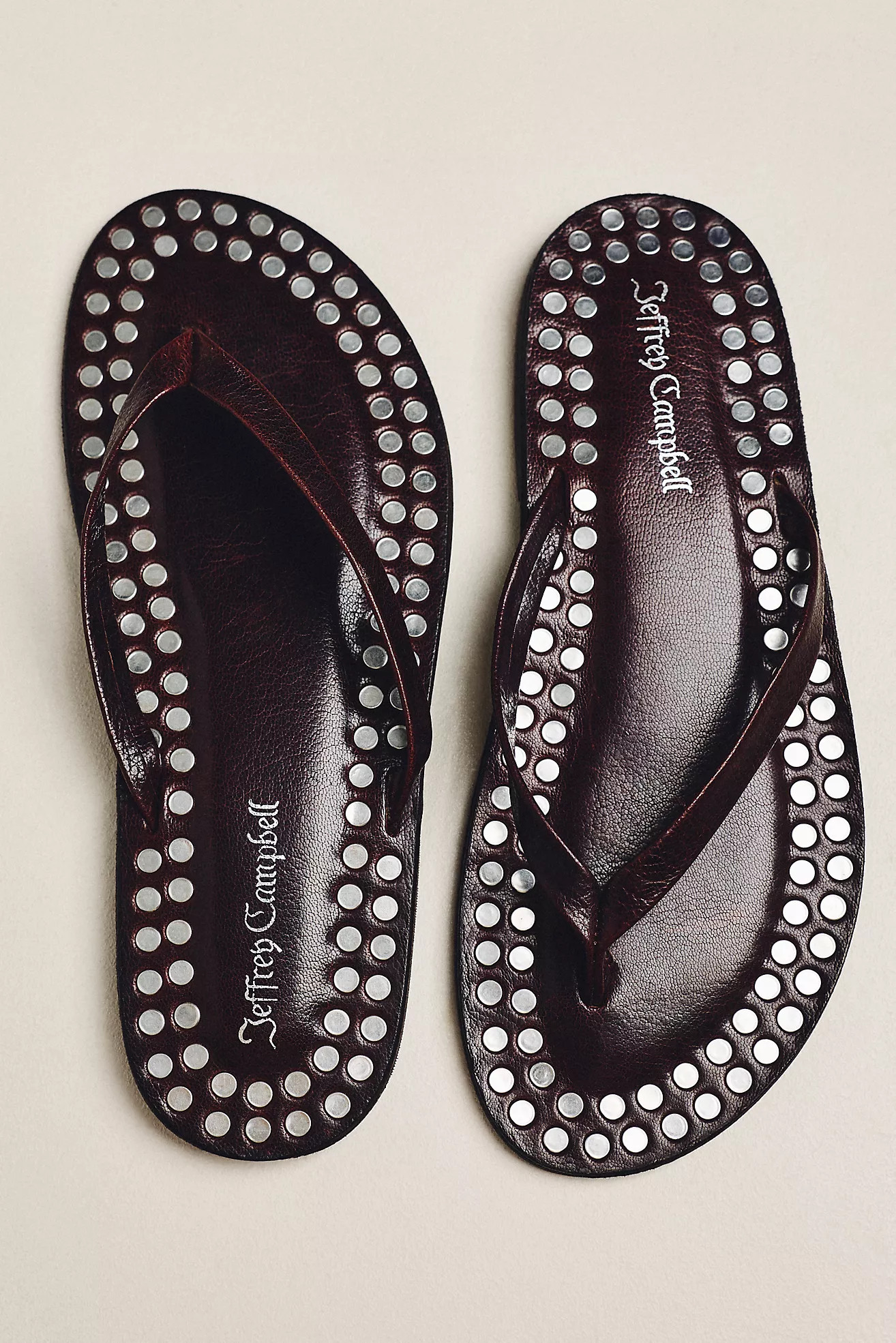 Jeffrey Campbell Katrina Studded Flip-Flops | Anthropologie (US)