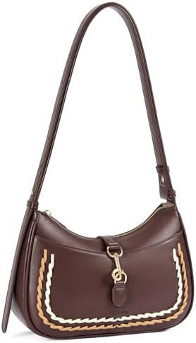 Telena Shoulder Bag for Women Vegan Leather Women's Shoulder Purses Handbags with 2 Removable Str... | Amazon (US)