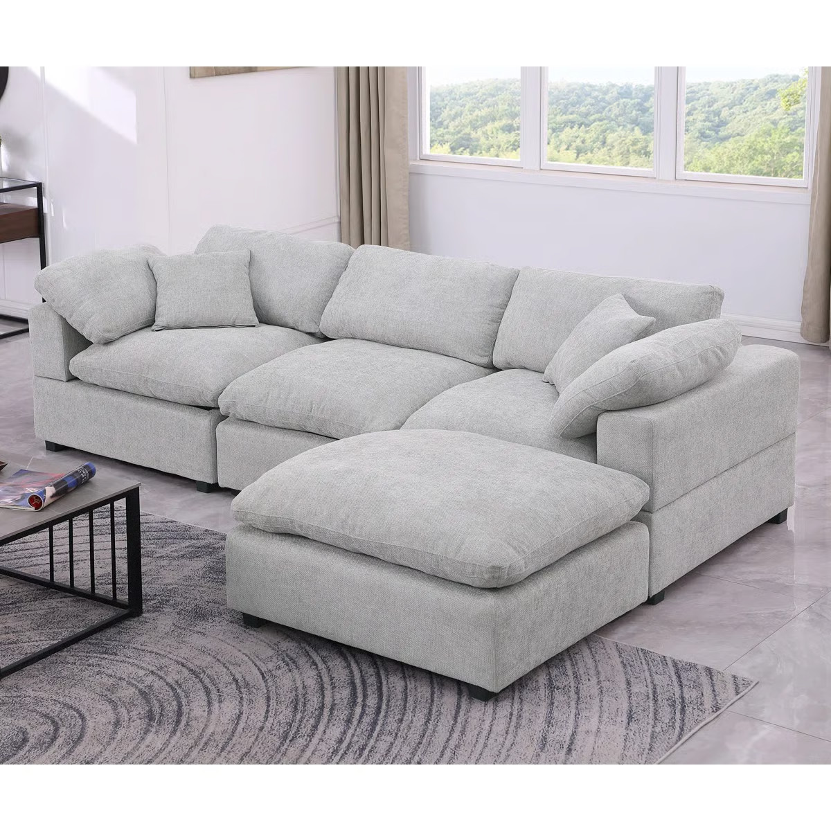 Alyciana Upholstered Sectional | Wayfair North America