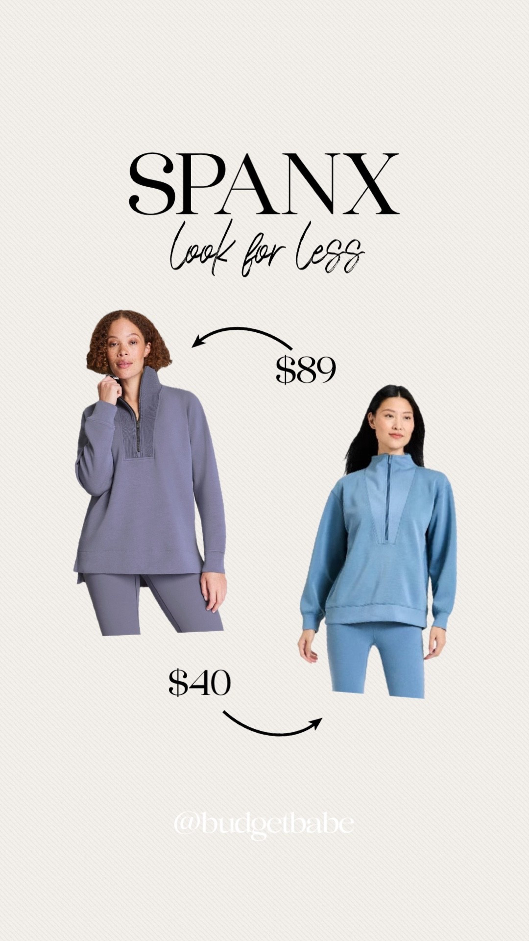 Target has a tunic top that’s very similar to Spanx, half the price. Comes in several colors. I tried them on and liked how the medium fit me (I’m between a small and medium in tops).  #lookforless

#LTKOver40