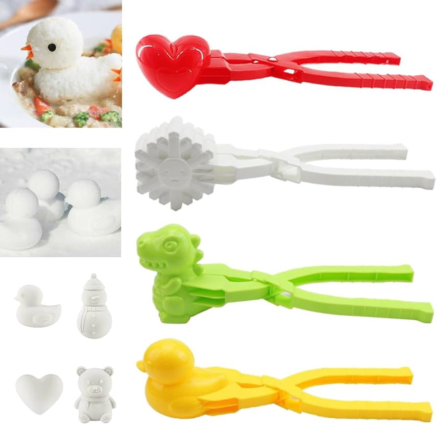 AIIONP Duck Rice Mold, Rice Duck Mold DIY Animal Shapes Sushi Molds, Rice Shaper Mold Duck Rice S... | Amazon (US)