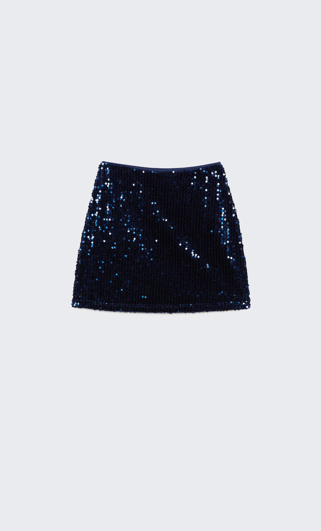 Sequinned velvet mini skirt - Women's fashion | Stradivarius United Kingdom | Stradivarius (UK)
